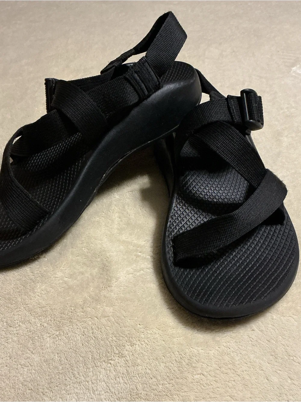 Chaco Men's Black Strappy Outdoor Sandals